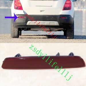 1x For Chevrolet Trax 2014-16 Rear Bumper Left Fog Taillight Cover Reflector ab