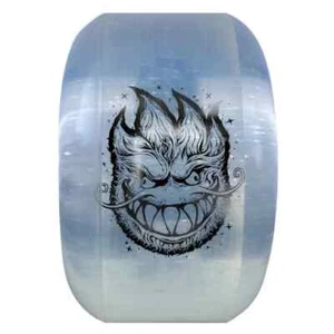 Sapphire 90DU Grimple Dust Clear/Silver Skateboard Wheels - 56Mm 90A ref349 - Picture 1 of 2