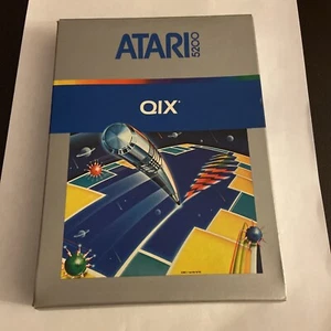 Qix (Atari 5200, 1982) Box/ Cart- No Manual - Picture 1 of 7
