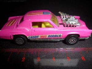 SELTEN - Whizzwheels, Cadillac Eldorado (rosa), 'Caddy Hot Rodder, Corgi Juniors - Bild 1 von 5