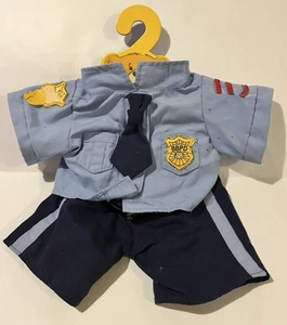 Build A Bear BABPD Police Department Shirt and Shorts - Picture 1 of 2