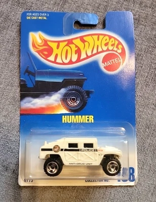 Hot Wheels Hummer #188 Police Anti-Drug Unit – 1991 Collector Edition - Image 1 of 3