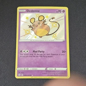 Dedenne SV051/SV122 Shining Fates: Shiny Vault Holo Pokemon NM - Picture 1 of 2