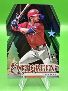 2025 Topps Holiday Dylan Crews Evergreen E-8 And Plaid #H46  - Picture 1 of 4