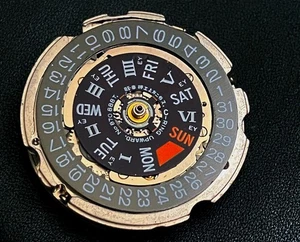 Seiko 6139B Automatikwerk ohne Zifferblatt oder Zeiger English/Roman Day Wheel - Reparatur - Bild 1 von 12