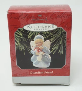 Sello Adorno de Navidad Amigo de la Guarda Ángel con Gato Gatito 1998 Nuevo - Imagen 1 de 3