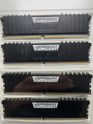 Corsair Vengeance LPX 16GB (4×4GB) DDR4 2133MHz, Excellent Condition - Image 1 of 3