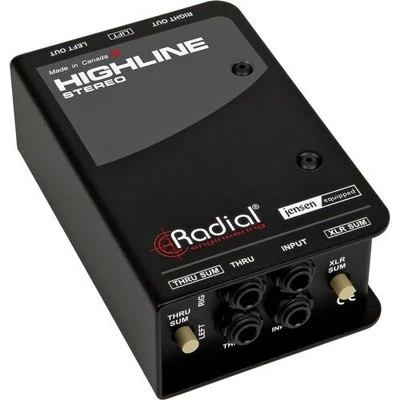 Radial Engineering Highline Stereo Passive Line Isolator - Image 1 of 4