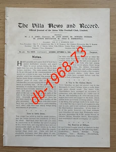 1933/34 Aston Villa v Liverpool - Div 1 - Picture 1 of 7