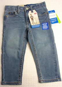 2T Levi's® Toddler Boys' 502 Regular Taper Strong Performance Jeans -Medium Wash - Picture 1 of 16