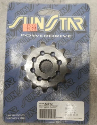ПЕРЕДНЯЯ ЗВЕЗДОЧКА SUZUKI DR200 DR350 LT250R RM250 NOS SUNSTAR 32213 - Изображение 1 из 2