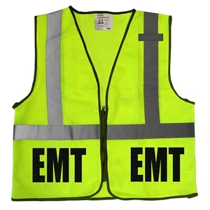 Chaleco de seguridad de alta visibilidad EMT - Imagen 1 de 6