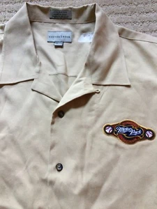 MENS CUTTER & BUCK MILLER PARK SHORT SLEEVE SHIRT XXL SILK MILWAUKEE BASEBALL WI - Picture 1 of 9