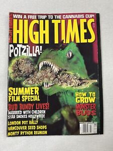 High Times Magazine July 1998 Issue 275 Potzilla Grow Monster Buds Bundy Seeds