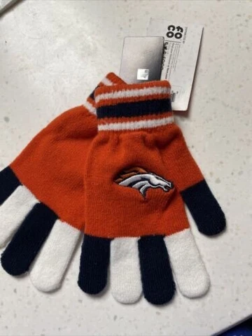 NFL Denver Broncos Gloves Brand New Never Worn Cover