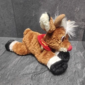 Rudolph with the Red Nose Plush 1999 Stuffed Animal Rare Collectible Rare  - Picture 1 of 10