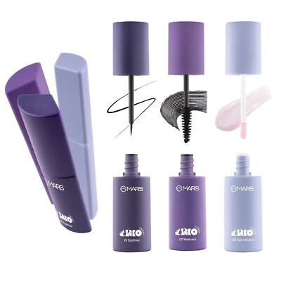 Kit de maquillaje de ojos 3 en 1 MARS TRIO Treat con delineador de ojos, rímel y sombra de ojos (24,50 g Foto 1 de 4