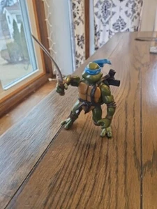 Teenage Mutant Ninja Turtles Leonardo Action Figure 2002 Mirage Playmates TMNT - Picture 1 of 1