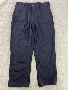 Bulwark FR Flame Resistant Navy Blue Work Pants 431CNB2 CAT 2 Mens 34x30 New - Picture 1 of 11