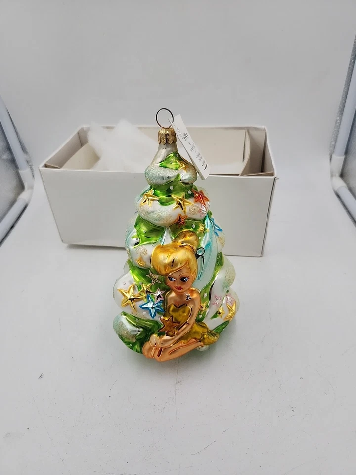 Christopher Radko Disney TINKERBELL/Tinker Bell/Peter Pan adorno de Navidad  Foto 1 de 4