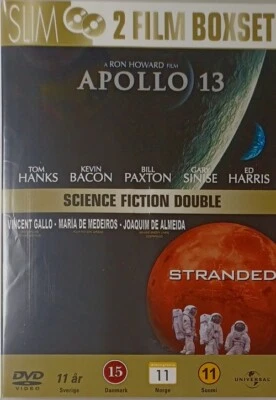 APOLLO 13 STRANDED DVD NEW SEALED SWEDISH IMPORT WITH ENGLISH LANGUAGE/SUBTITLES - Image 1 of 2