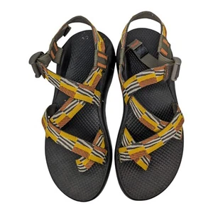 Chaco Cloud Z Soles Hiking Sports Sandals Travel Peach Black Womens Size 8 - Picture 1 of 5