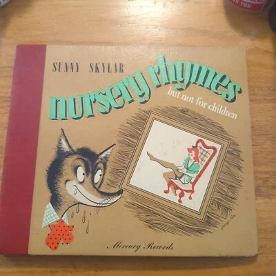 Vintage Sunny Skylar Nursery Rhymes But Not For Children Mercury Records 3 Recor Foto 1 de 4