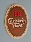Beer Bar Coaster: Carlsberg Brewing Co Dark Ale ~ Copenhagen, DENMARK Since 1845