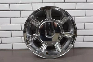 03-07 Hummer H2 Single (1) Aluminum 17x8.5 OEM Silver Wheel W/ Center Cap - Picture 1 of 21