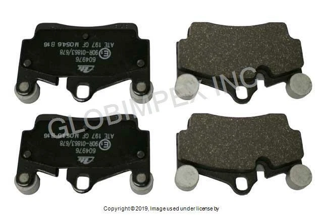 Juego de pastillas de freno traseras Porsche Cayenne '03-'10 ATE + GARANTÍA Foto 1 de 1