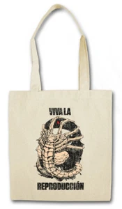 VIVA LA REPRODUCCIÓN STOFFTASCHE EINKAUFSTASCHE Hugger Fun Alien Che Guevara - Picture 1 of 1