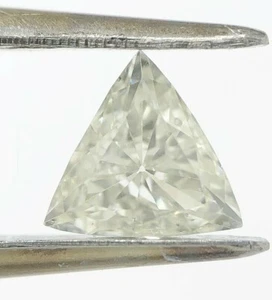 Trillion Triangle Diamond 0.32 Carat L SI1 Natural Loose Rare Solitaire Jewelry - Picture 1 of 12