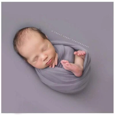 Accesorios para fotografía de recién nacido bebé envoltura envoltura manta telón de fondo tela de fondo Foto 1 de 4