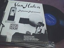 VAN HALEN SUSPICIOUS PERFORMANCE LP LIVE ANAHEIM CA 9/78 VG/VG