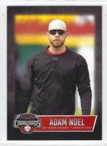 2017 Hickory Crawdads (High A-Texas Rangers) Series 2 Adam Noel