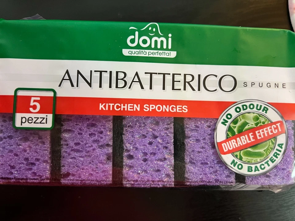 Limpiador de esponja/esponjas 180 un. para acero inoxidable vidrio plástico antiadherente  Foto 1 de 4