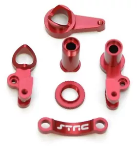 STRC ST6845R Aluminum Multi-Piece Steering Bellcrank Set Traxxas Slash 4x4 - Picture 1 of 1