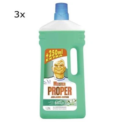 Allzweckreiniger Sparpack Meister Proper Frühlingserwachen Set 3x1L Putzmittel - Bild 1 von 2