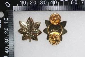 PAR ORIGINAL DE INSIGNIAS DE RANGO DORADO TENIENTE COMANDANTE DE LA MARINA DE ESTADOS UNIDOS TAMAÑO COMPLETO - Imagen 1 de 1
