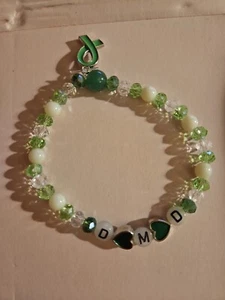 Handmade Bead Bracelets For DMD Awareness - Picture 1 of 2