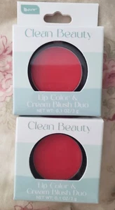 B*Pure CLEAN BEAUTY LIP COLOR & CEEAM BLUSH DUO FUN IN THE SUN - Picture 1 of 1