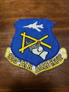 Vintage USAF 809th Air Base Group Patch - Picture 1 of 2