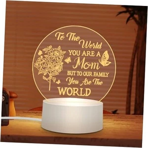 Mom Birthday Gifts from Daughter Son, Mother's Day Gifts for Mom Round Shape R2 - Picture 1 of 8