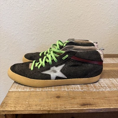 Golden Goose Mid Star Women's Sneakers Size 9/39 Gray Beaters Distressed - Image 1 of 4