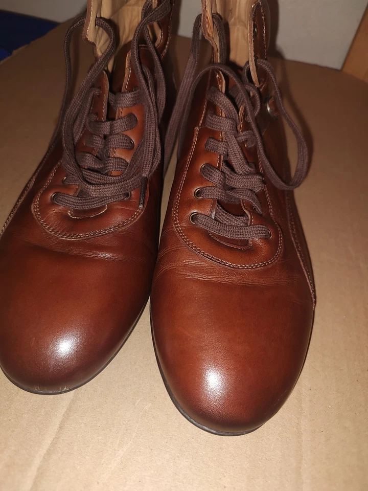 Botas Mezlan Pasquale Marrón Talla 11M Hechas a Mano España 17892 Foto 1 de 4