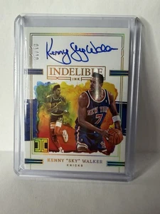 Kenny Sky Walker 2022-23 Panini Impecable Tinta Indeleble En Tarjeta Automático DORADO/10 - Imagen 1 de 2