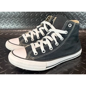 Converse All Star hohe Turnschuhe Canvas-Schuhe Damengröße 4 oder 2,5 Y - Bild 1 von 8
