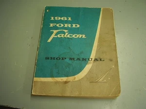 1961 FORD FALCON ORIGINAL SHOP MANUAL - Picture 1 of 7