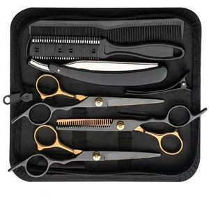Scissors Hair Cutting Shears 6.7”Barber Professional Thinning Barber/Salon - Picture 1 of 23
