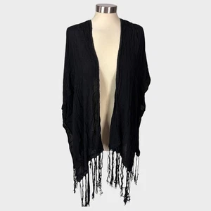 Kimono negro Sonoma Goods for Life talla única - Imagen 1 de 8